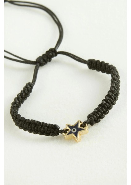 Yıldız Makrome Ip Bileklik