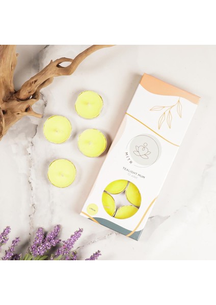 Limon Kokulu Tealight Mum fiyatları