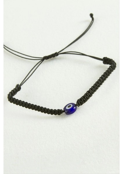 Nazar Boncuk Makrome Ip Bileklik