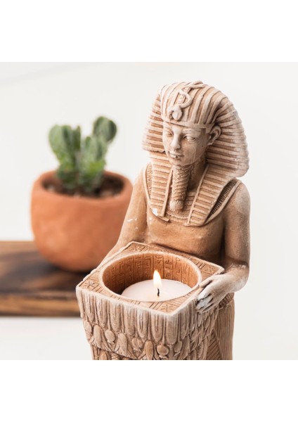 Dekoratif Toprak Tutankhamun Mumluk fiyatları