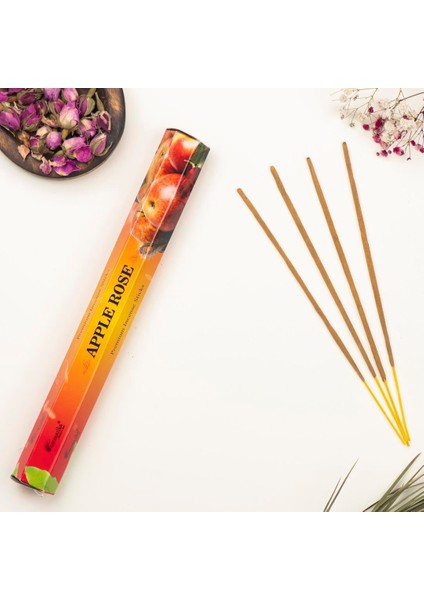 Elma & Gül Aromalı Premium Çubuk Tütsü