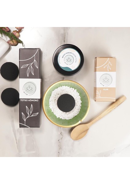 Beyaz Adaçayı Kuru Bitki Tütsü