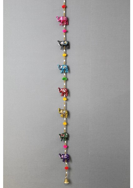 7'li Asmalı Aynalı Fil KSK3114