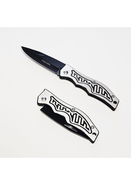 Katlanır Cep Çakısı-İtalyan Kamp Çakısı-Paslanmaz Çelik Çakı Bıçak