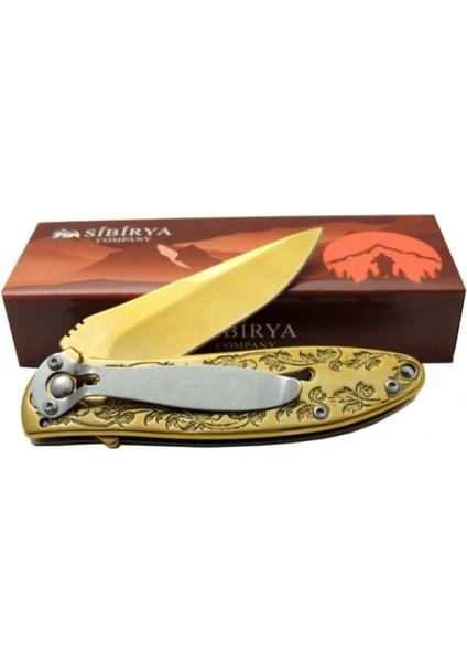 Sibirya Kartal Çakı Gold S-2053A 17,5 cm fiyatları