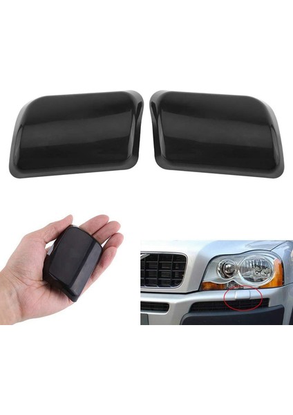 Volvo Için Sağ Taraf XC90 2002-2006 Ön Tampon Far Lambası Yıkayıcı Jet Nozul Kapak Kapağı 30698209 (Yurt Dışından) modelleri
