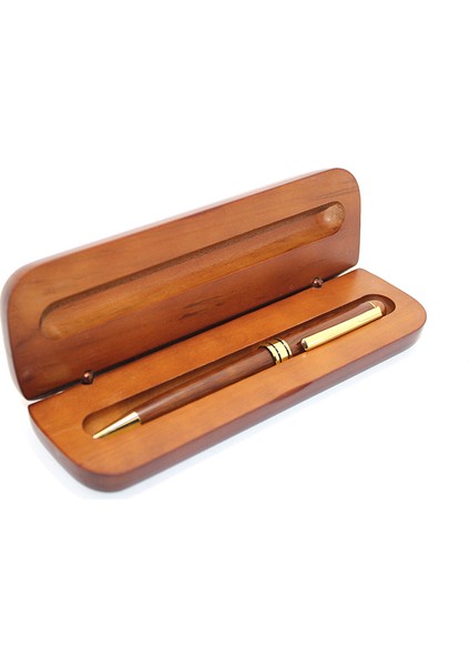 Ahşap Kutulu Tükenmez Kalem Model 4 modelleri