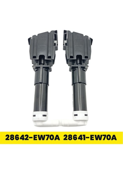 1paır Ön Far Yıkayıcı Nozul Jet 28642-E-E-70A 28641-E-E-E-E-70A Nissan Sentra 2006-2009 Far Püskürtücü Jet Assy (Yurt Dışından) modelleri