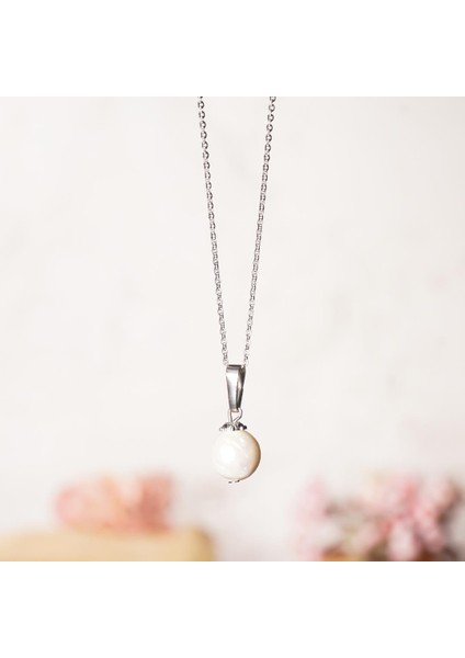 Inci Doğal Taş Küre Kolye fiyatları