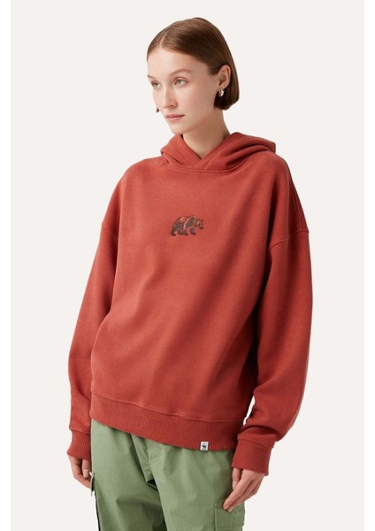 Bozayı Supersoft Hoodie - Kiremit fiyatları