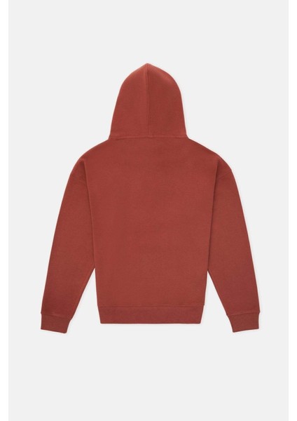 Bozayı Supersoft Hoodie - Kiremit indirimleri
