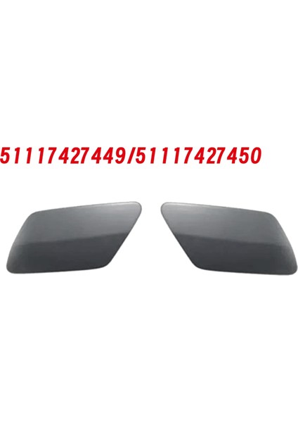 1paır Ön Tampon Far Yıkayıcı Nozul Kapak Kapağı 51117427449/51117427450 Bmw 5 G30 G31 2018- (Yurt Dışından) fiyatları