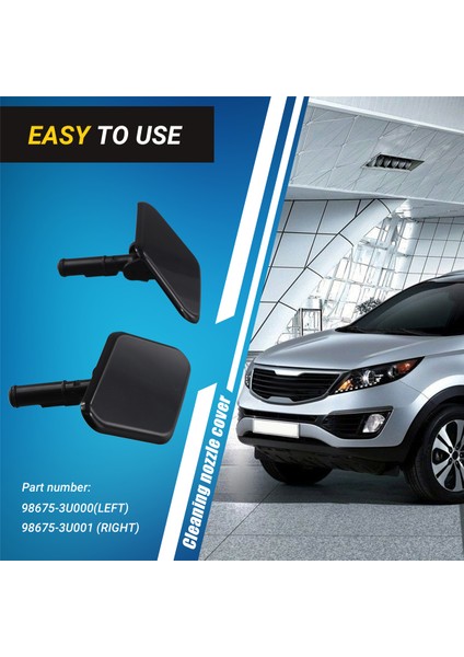 98675-3U001 98675-3U000 Araba Ön Tampon Temizleme Kıa Sportage Kx4 Sl 2010-2014 (Yurt Dışından) indirimleri