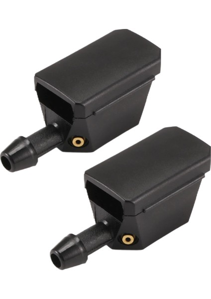 2pcs Ön Camı Yıkama Jeti Evrensel Siyah Araba Kolu Ön Cam Yıkayıcı Bıçak Su Sprey Jetleri Nozul Aksesuarları (Yurt Dışından)