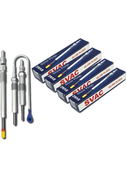 Fiat Linea 1.3 Multijet Kızdırma Bujisi 2007-2017 4 Adet fiyatları