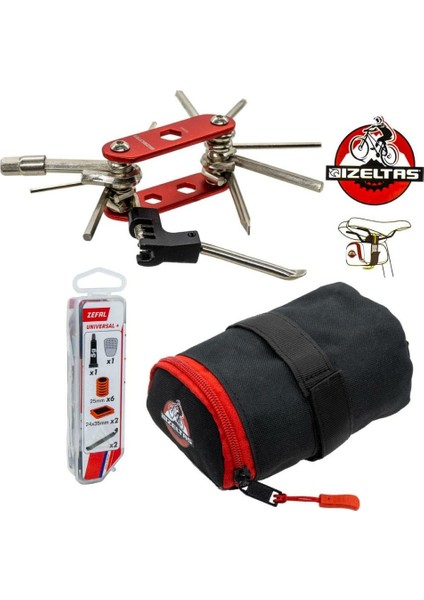 Izeltaş 13000 005376 Bisiklet Onarım Seti (3 Parça)