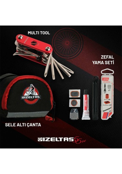 Izeltaş 13000 005376 Bisiklet Onarım Seti (3 Parça) fiyatları
