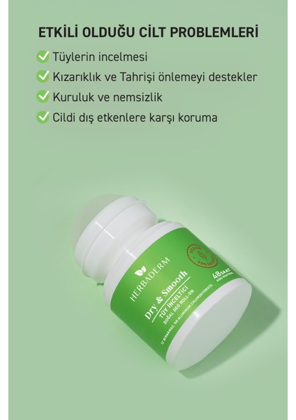 Tüy Inceltı̇cı̇ Doğal Deo Roll-On 50 ml indirimleri