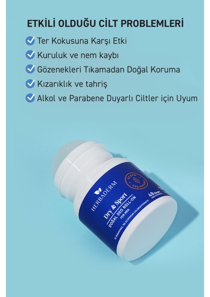 Erkekler Için Doğal Deo Roll-On 50 ml modelleri