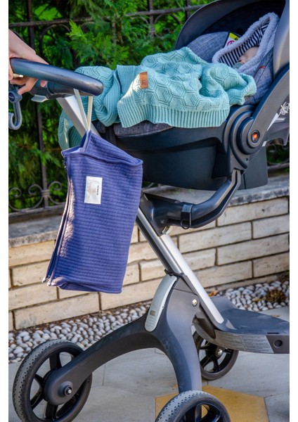 Çok Amaçlı Kapitone Çanta - Indigo Mavi