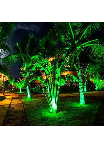 Bahçe LED Armatür Paslanmaz Dekoratif Dış Mekan Aydınlatma Lamba Spot Gösteri Doğal Beyaz A-1303 9W 220V IP68