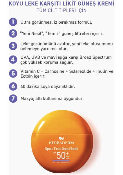 Likit Güneş Kremi, 50 + SPF Koyu 40 ml fiyatları