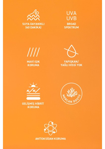 Likit Güneş Kremi, 50 + SPF Koyu 40 ml