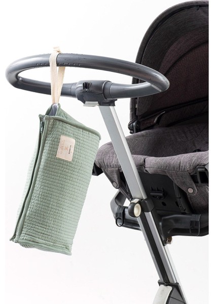 Çok Amaçlı Kapitone Çanta - Mint