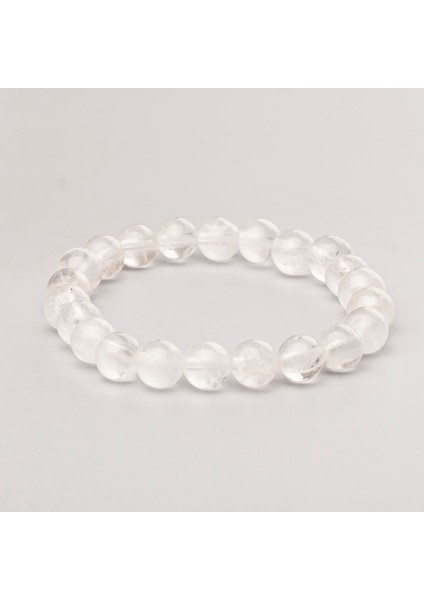 Kristal Kuvars Doğal Taş Bileklik (8 Mm) – Ruh Aynası fiyatları