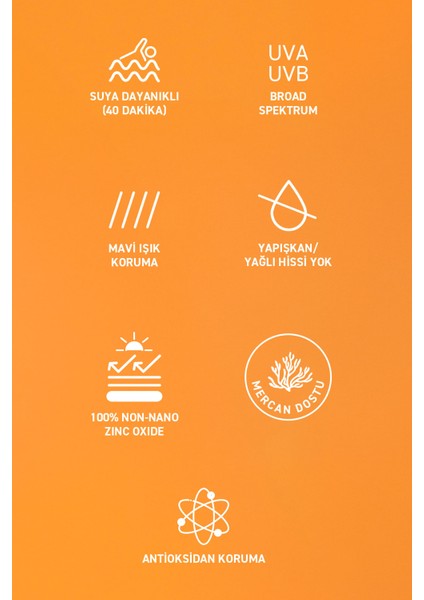 Likit Güneş Kremi 50 + SPF Mineral Filtreli 40 ml modelleri