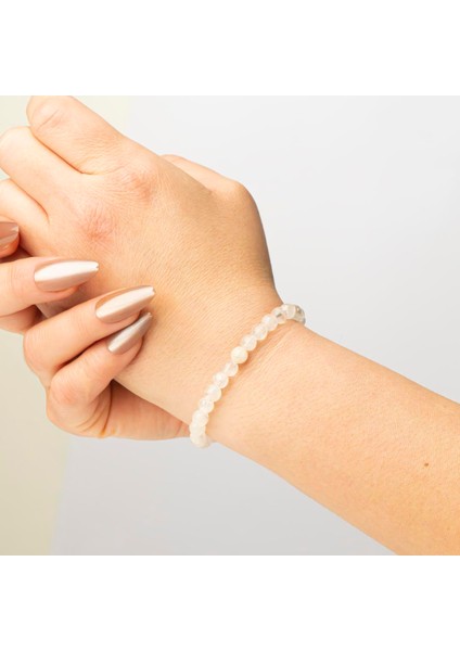 Kristal Kuvars Doğal Taş Bileklik (6 Mm) – Ruh Temizliği modelleri