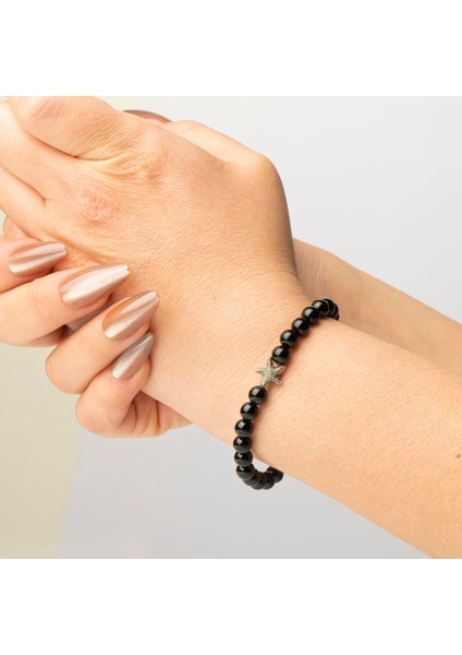 Oniks Doğal Taş Bileklik (6 Mm) – Köklenmiş Ruh modelleri