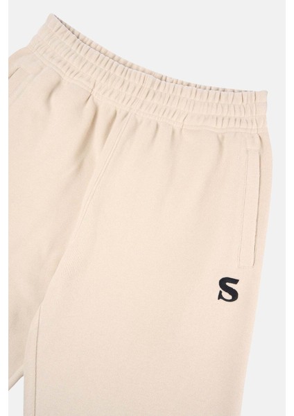 S Logo Supersoft Kadın Eşofman Altı - Parşömen Bej fırsatları