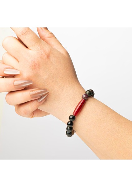 Turmalin Doğal Taş Bileklik (10 Mm) – Enerji Gölgesi modelleri