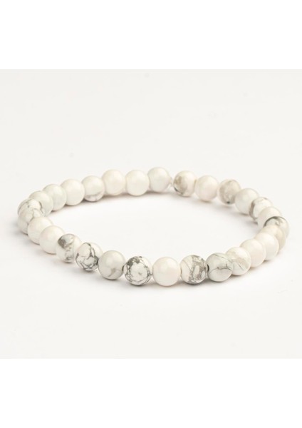 Havlit Doğal Taş Bileklik (6 Mm) – Akışta Kal