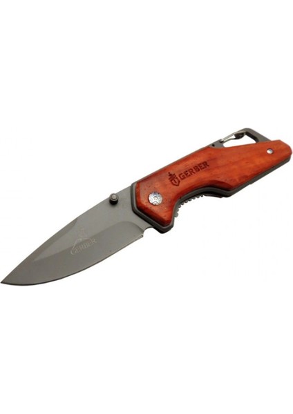 Gerber Kancalı Ahşap Çakı X27A 19 cm