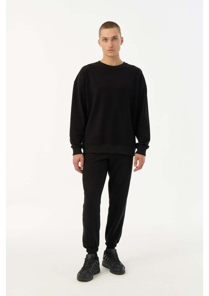 Basic Supersoft Erkek Eşofman Altı - Siyah