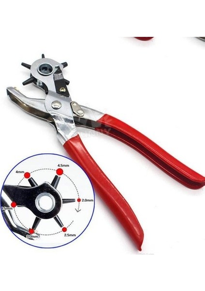 6 Farklı Boyutta Kemer Delme Pensesi Kemer Delici modelleri