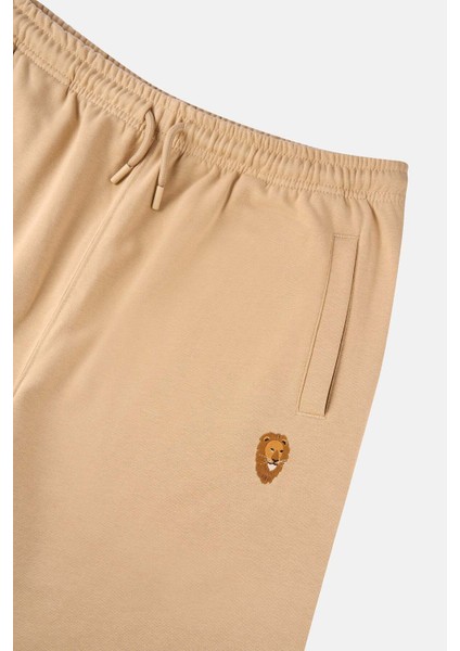 Aslan Soft Fleece Erkek Eşofman Altı - Latte fiyatları