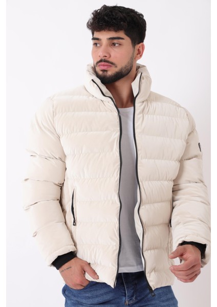 Cep Detay Dik Yaka Armalı Nova Kışlık Mont Pldp 3012_50463