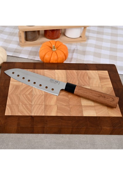 Asya Serisi 2 Parça Şef Bıçağı Seti -Santoku -Nakiri fiyatları
