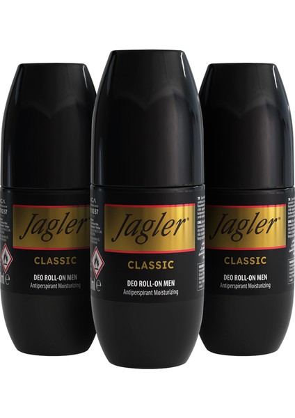 Classic Roll-On Men 50 ml (3'lü Paket)