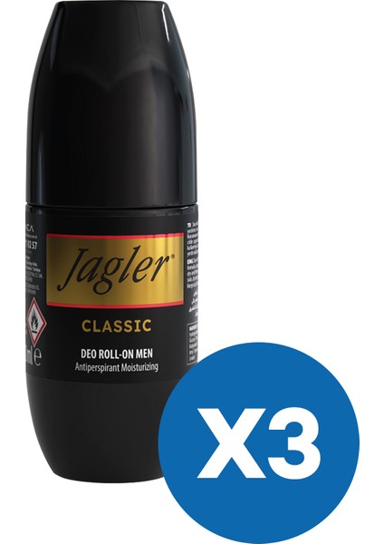 Classic Roll-On Men 50 ml (3'lü Paket) fiyatları