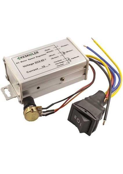 Dc 10A 9-60V Hız ve Yön Kontrollü Motor Sürücü