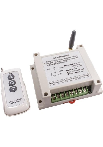 Dc 30A 12-48V Yön Kontrollü Uzun Menzilli Kumandalı Motor Sürücü