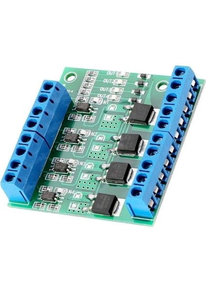 4 Kanal Pwm Mosfet Modülü - Plc Sürücü Modülü