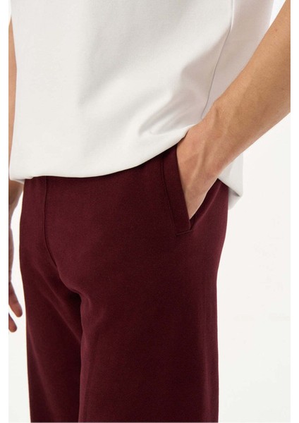 Basic Supersoft Erkek Eşofman Altı - Bordo modelleri