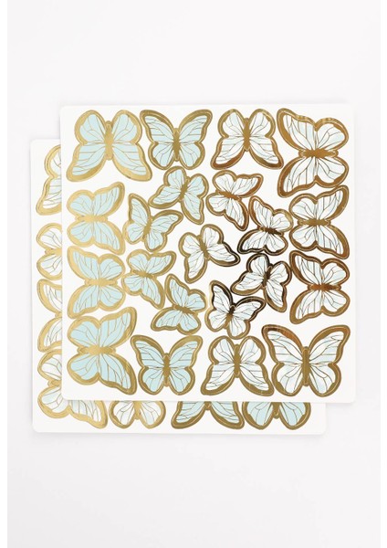 Mint Dekoratif Kelebek Parti Süsü modelleri