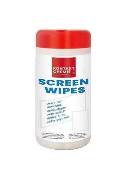 Anti Statik Ekran Temizleme Mendili - 100 Adet