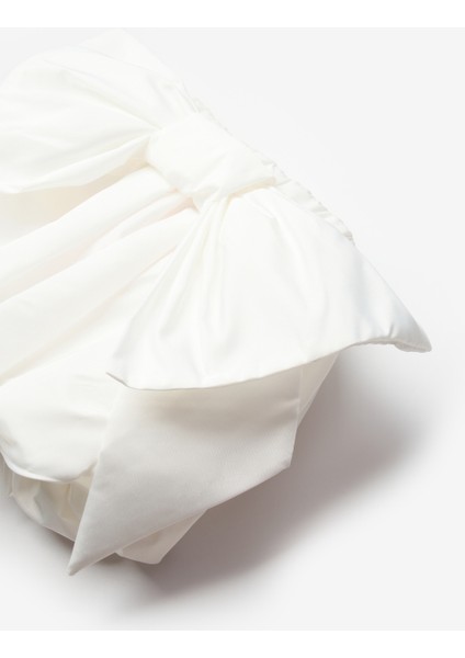 Beyaz Kız Çocuk Balon Etek - Anna